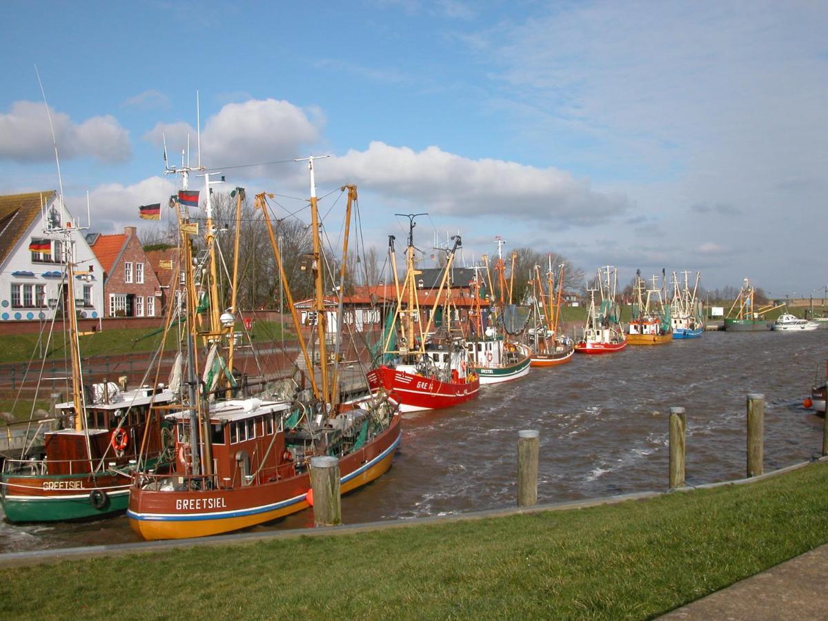 Bummert Am Hafen 3 Greetsiel Krummhörn Buitenkant foto