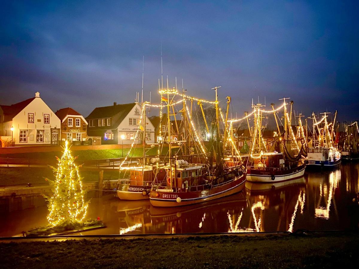 Bummert Am Hafen 3 Greetsiel Krummhörn Buitenkant foto